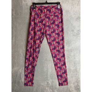 Lularoe Womens Tall & Curvy Peacock Leggings